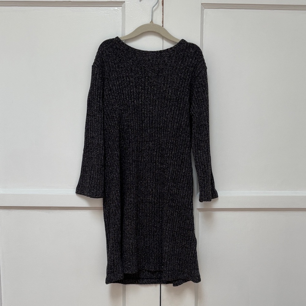 Elegant Black Knit Dress Kids